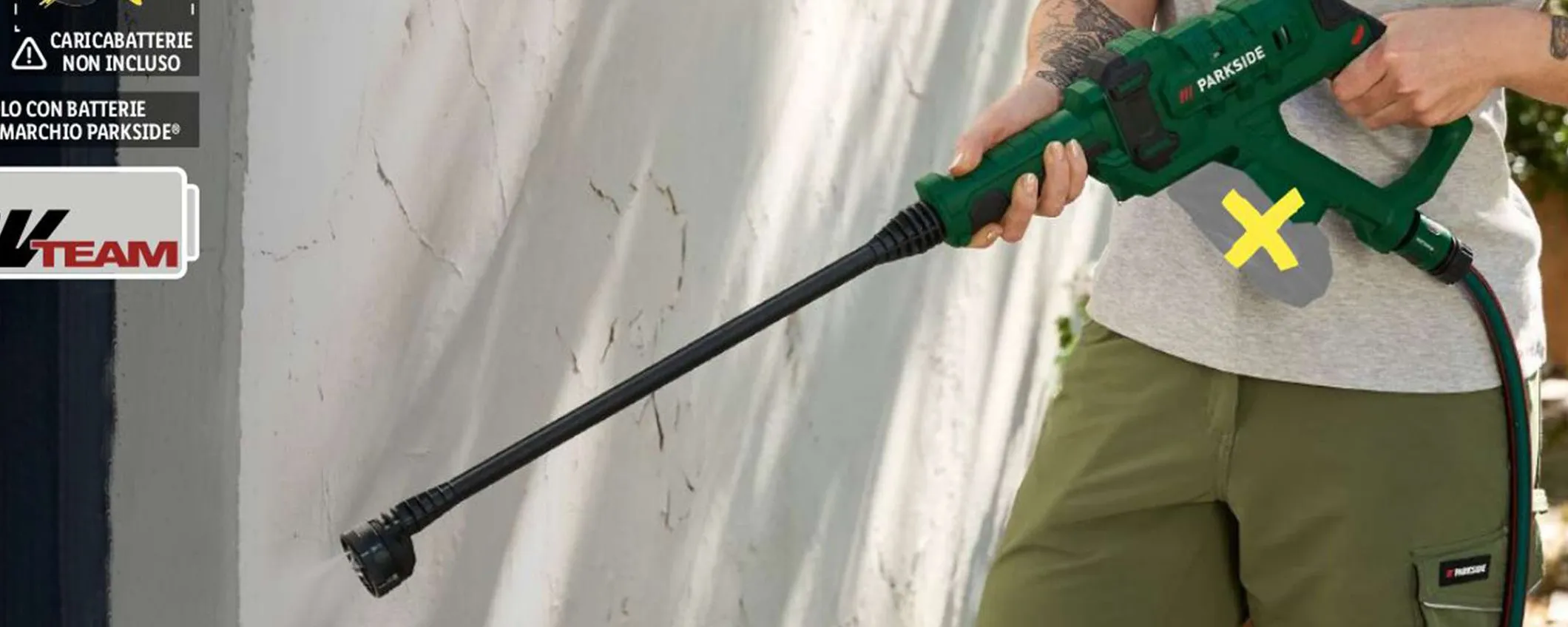Volantino Lidl Parkside, torna l'idropulitrice super accessoriata a meno di 40€
