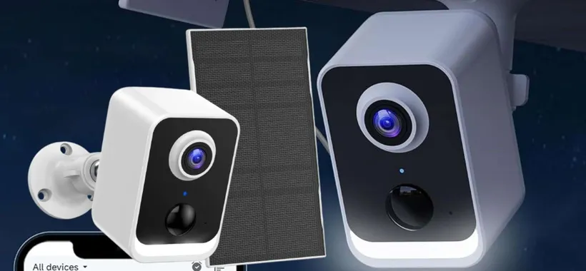 Videocamera con faro integrato e pannello solare: kit COMPLETO a 34€ (Amazon)