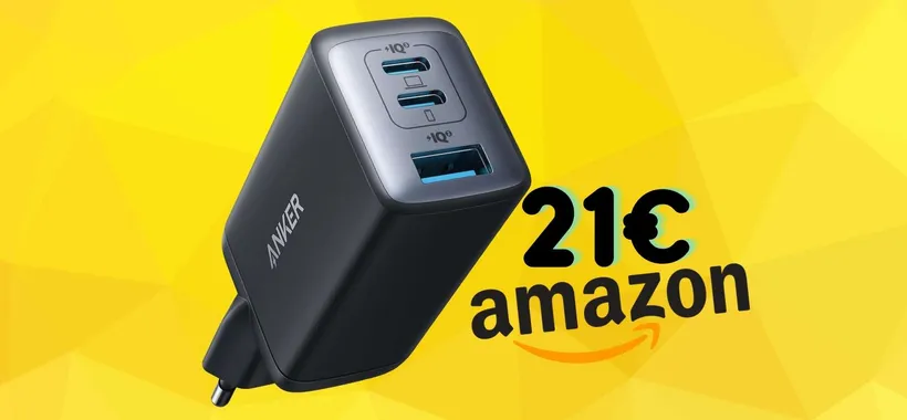 Caricatore USB da 65W velocissimo e compatto, il migliore a questo prezzo