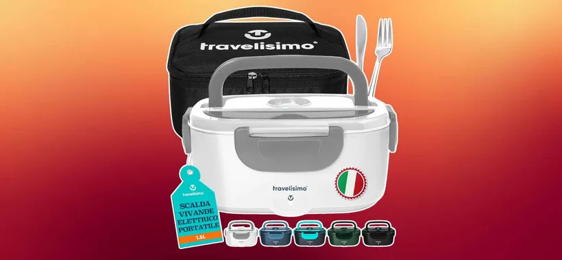 Scaldavivande 3-in-1 in offerta: il lunch-box per lavoro e università