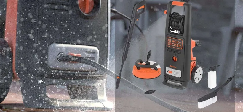 Black+Decker, idropulitrice SUPER accessoriata a 99€: 10 motivi per averla