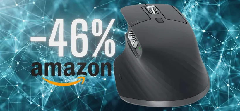 Logitech MX Master 3S è il mouse wireless che devi avere (-46%)