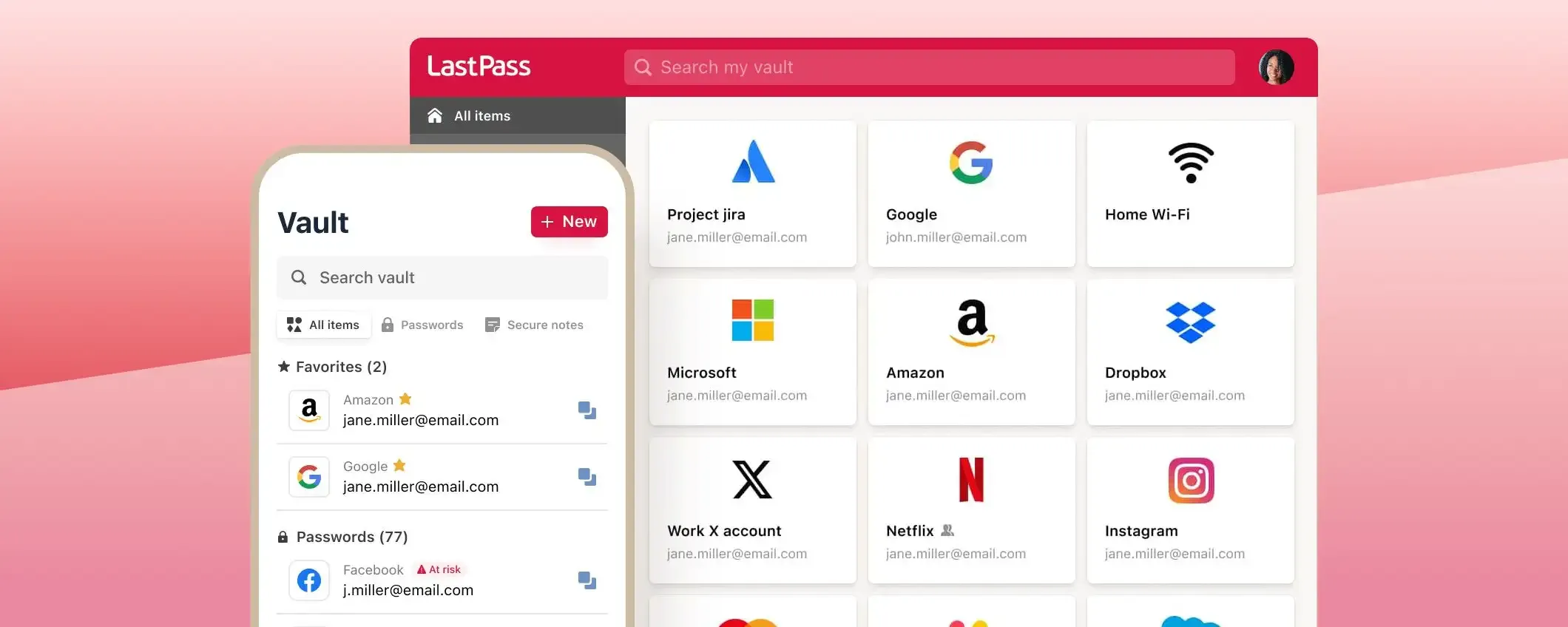 Gestisci e crea password sicure con LastPass, a soli 2,03€/mese