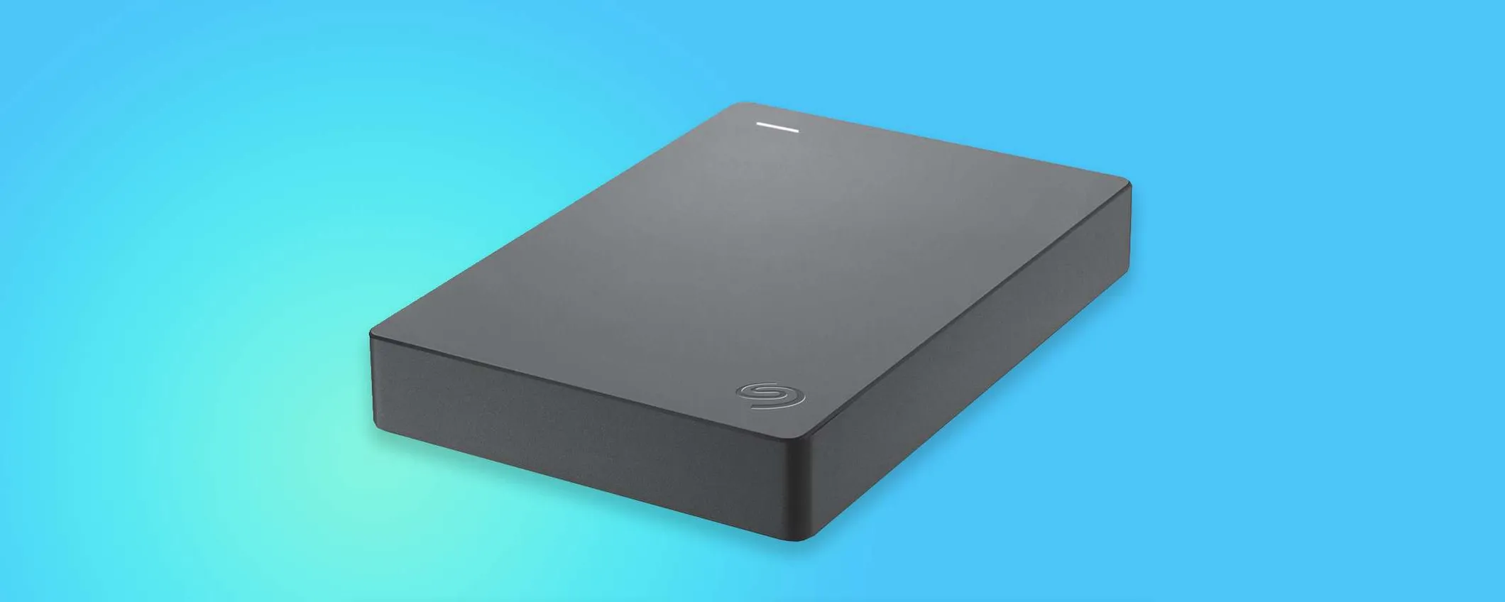 Metti al sicuro fotografie e video: l'hard disk Seagate da 4TB è scontato del 17%