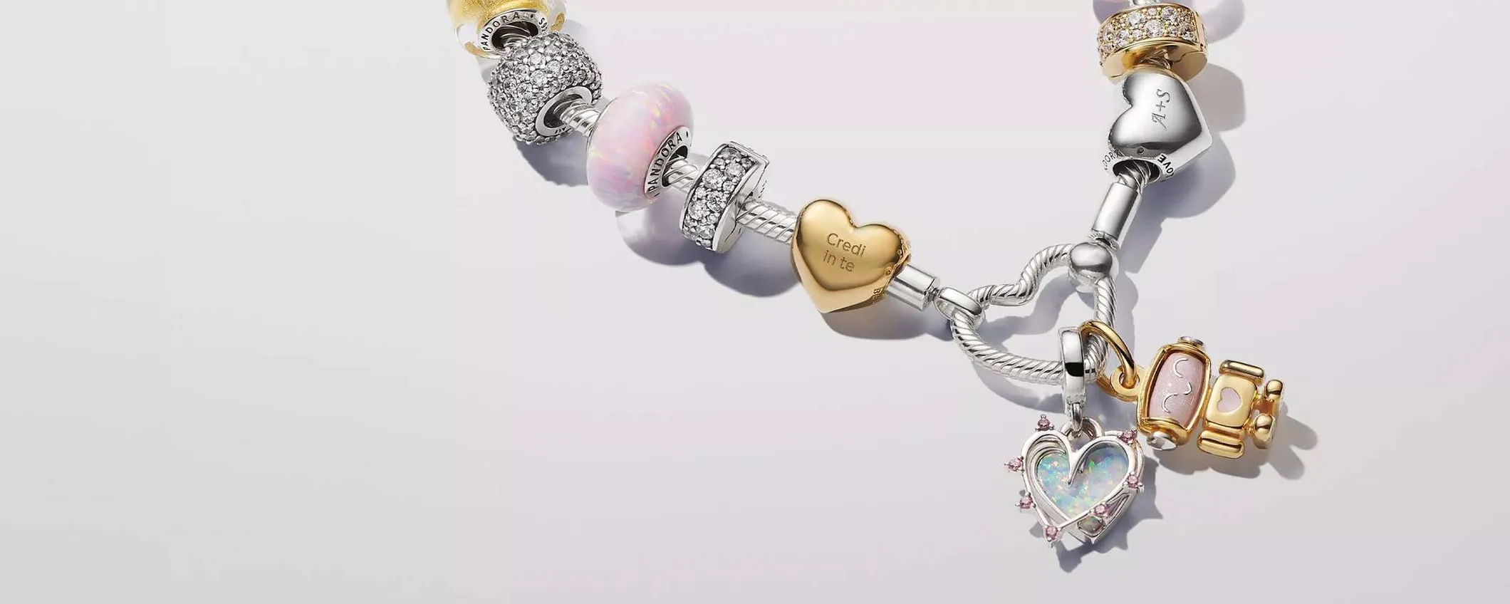Pandora: per ogni acquisto da 59€ ricevi un gioiello al 50% di sconto