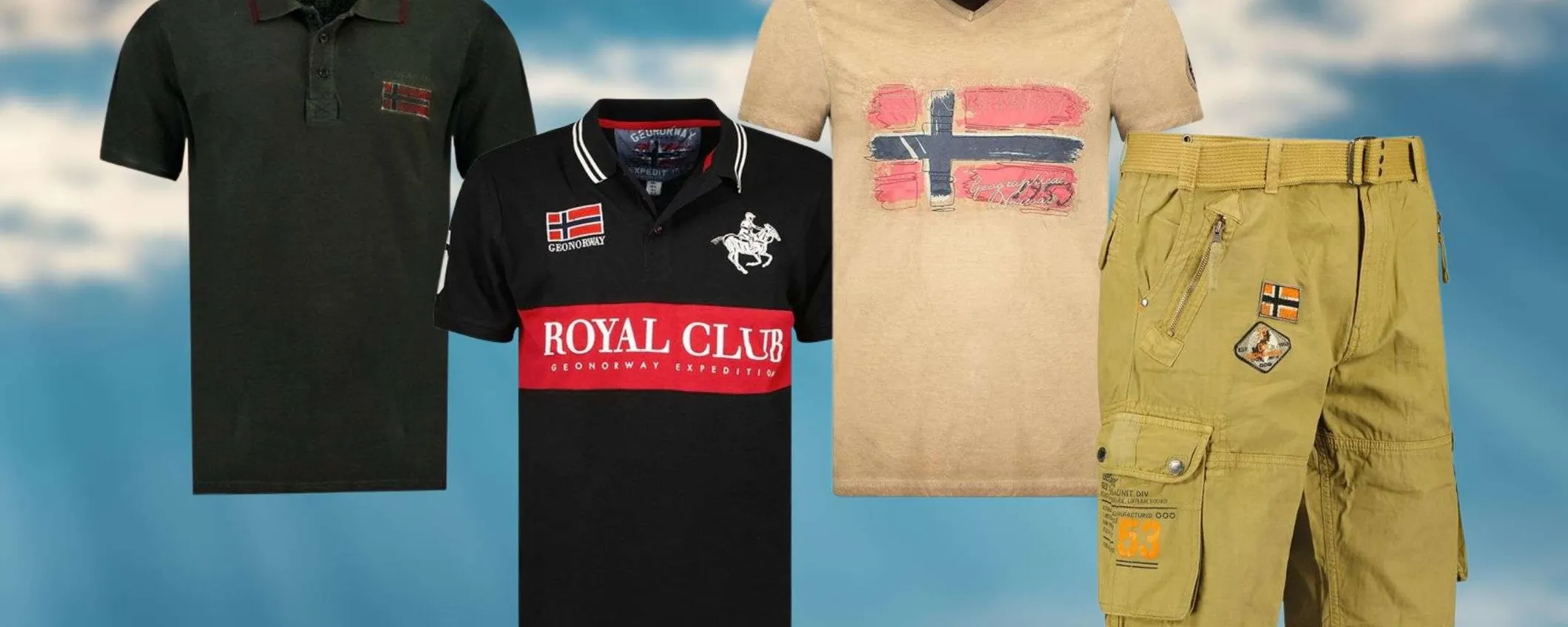 Geographical Norway RINFRESCA i MAGAZZINI su Amazon: maglie e bermuda da 18€