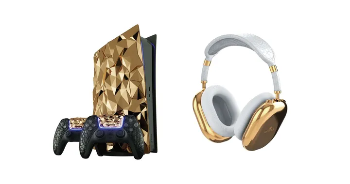AirPods Max e PS5: versioni in oro massiccio a prezzi folli