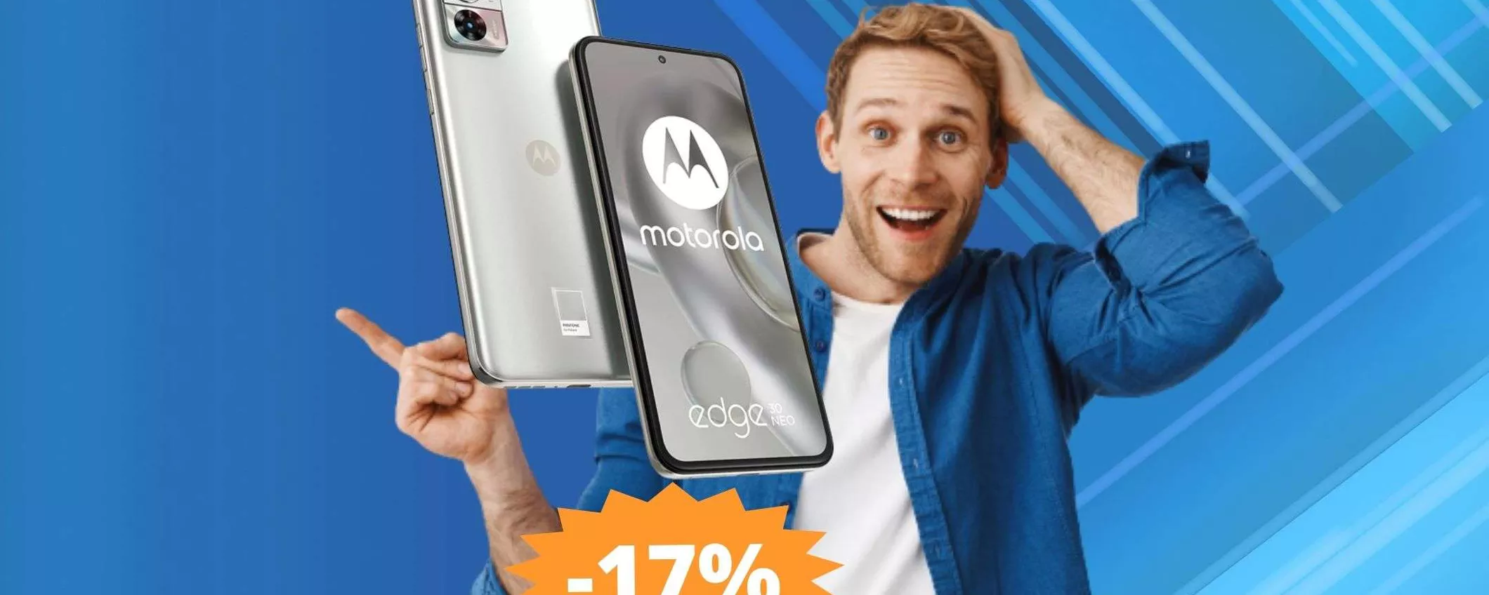 Motorola Edge 30 Neo: ottima OFFERTA su Amazon (-17%)