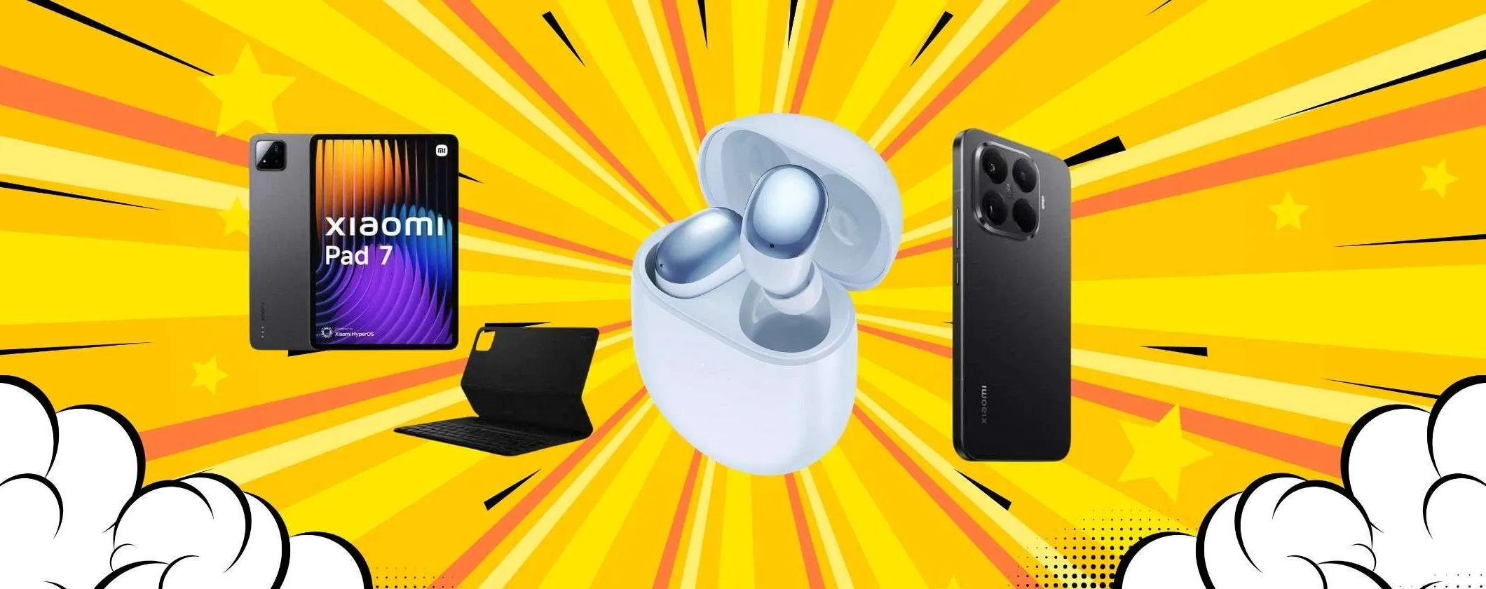 Auricolari, smartphone e tablet: il trittico Xiaomi in super promo su eBay spacca