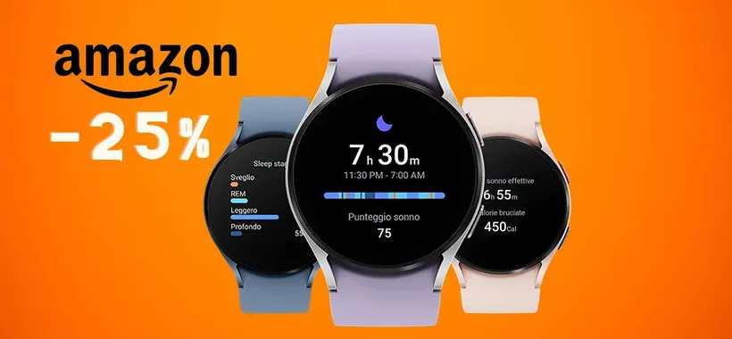 Samsung Galaxy Watch5 a un prezzo MAI VISTO su Amazon