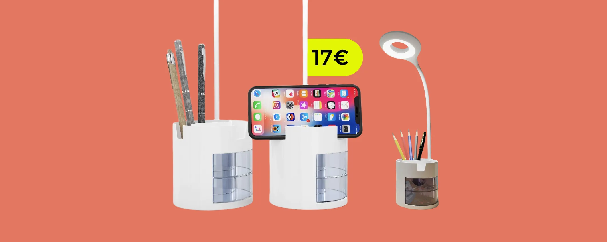 Lampada LED pieghevole e ricaricabile: il meglio che puoi avere con 17€