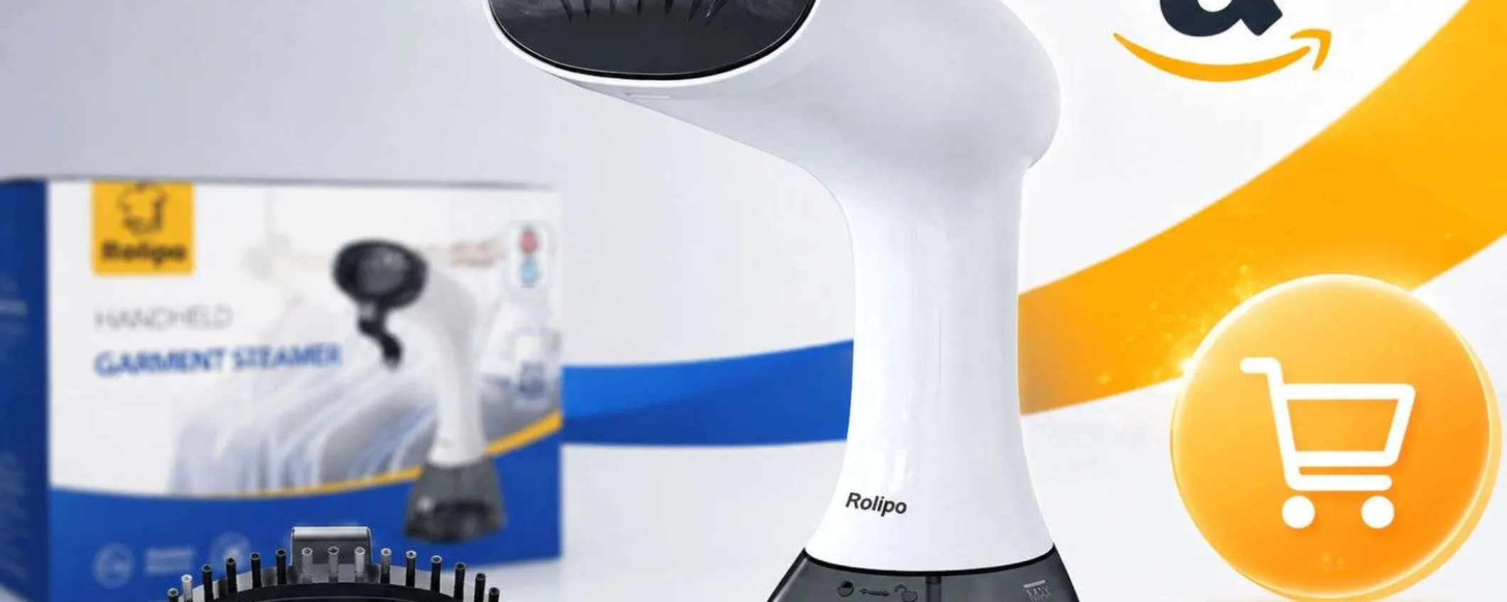 Ferro stiratore verticale a 27€ su Amazon: pieghe addio con il serbatoio da 400 ml