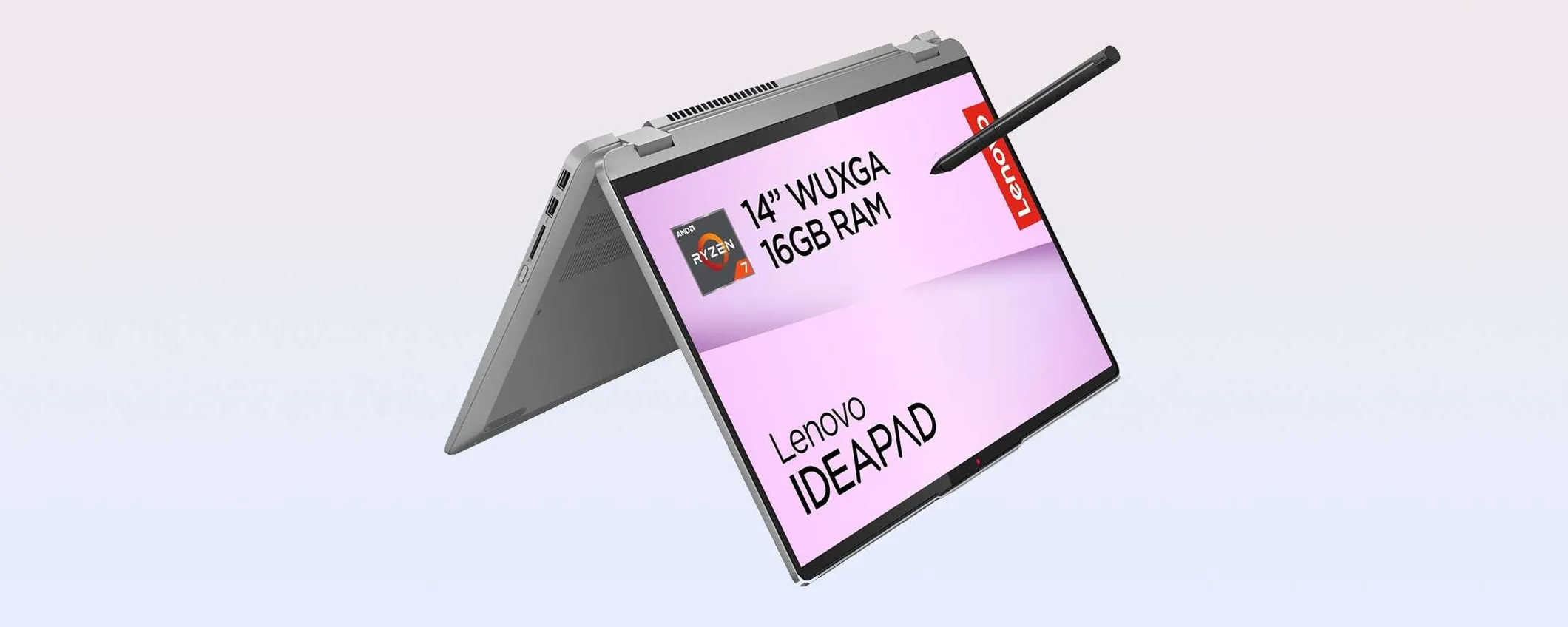 Lenovo IdeaPad Flex 5, il notebook convertibile che fa anche da tablet è in offerta