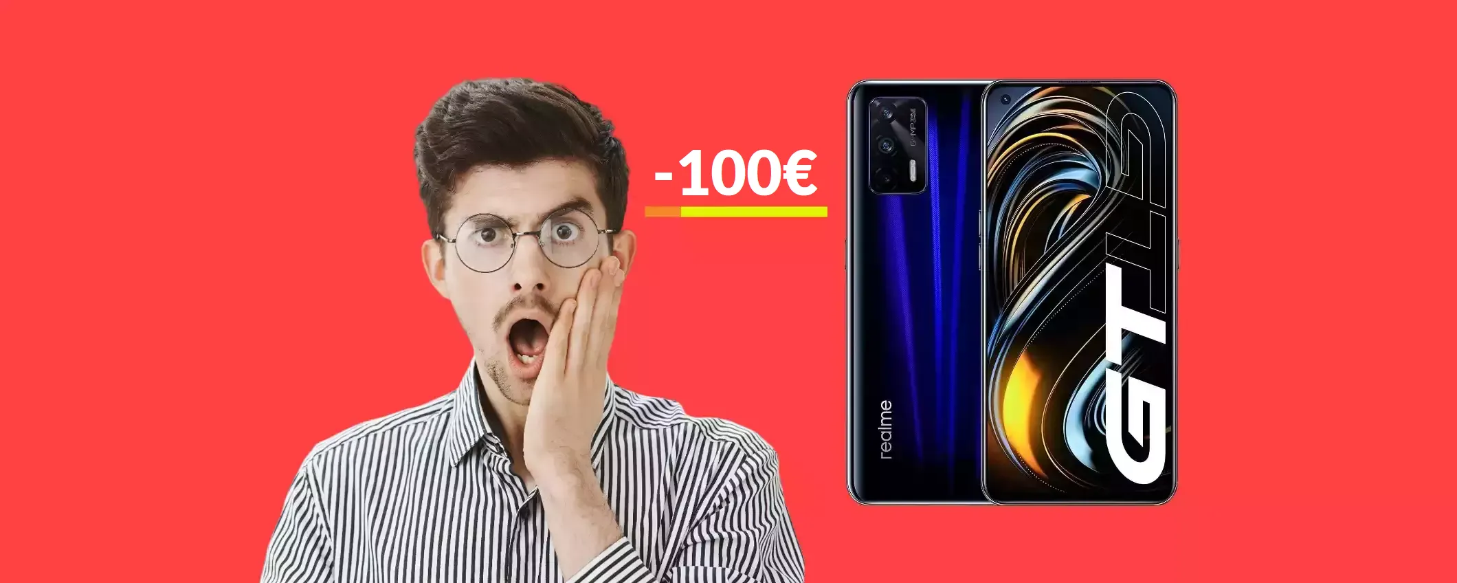 Realme GT 5G, se lo acquisti oggi risparmi 100€: è una BOMBA