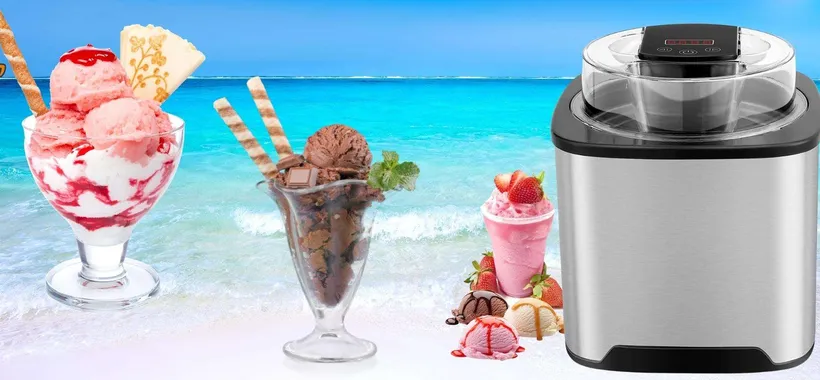 Gelatiera acciaio INOX da due litri a soli 33€ per deliziarsi SUBITO