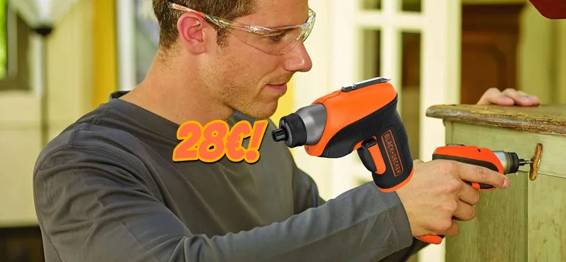 Avvitatore Batteria Black+Decker con testa ad angolo a soli 28€: sorpresa Amazon!