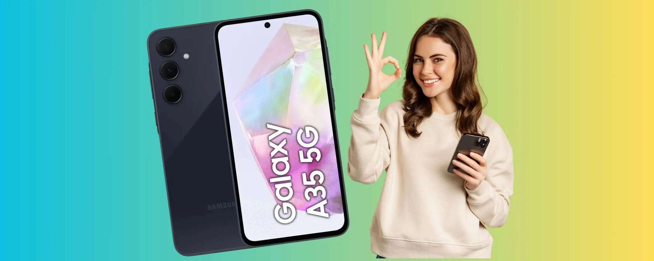 Samsung Galaxy A35 è ancora un ottimo smartphone e ora costa pochissimo