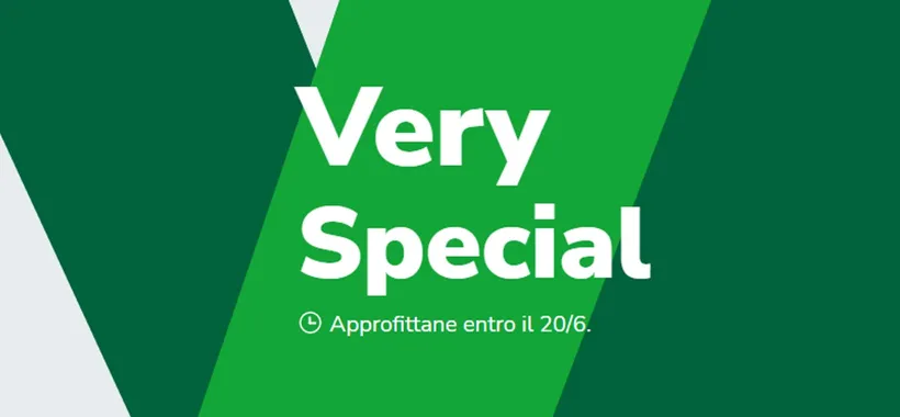 Very Special: 150GB a 7,99€ entro il 20 Giugno
