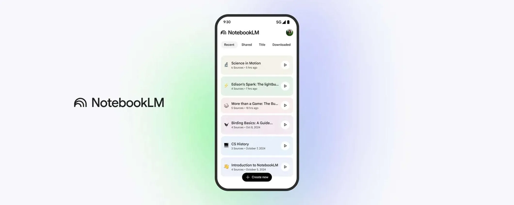 L'app di NotebookLM è ufficialmente disponibile per Android e iOS