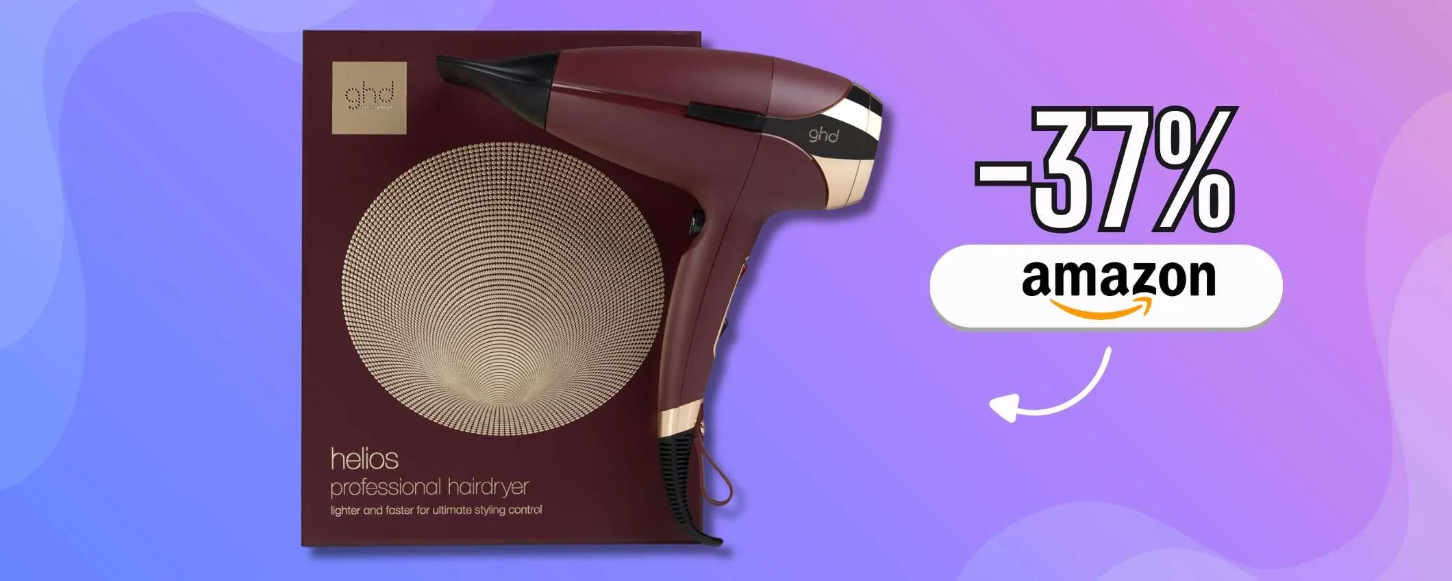 GHD Helios: l'asciugacapelli professionale SOFFIA via il prezzo (-37%)
