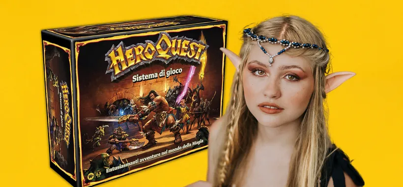 Vivi la tua avventura fantasy con HeroQuest in SUPER offerta su Amazon