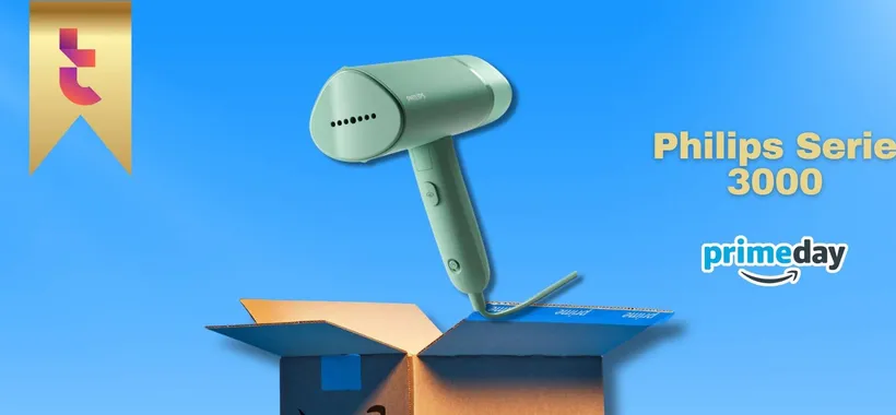 Philips Serie 3000: addio asse da stiro, pieghe via in un attimo (22€)