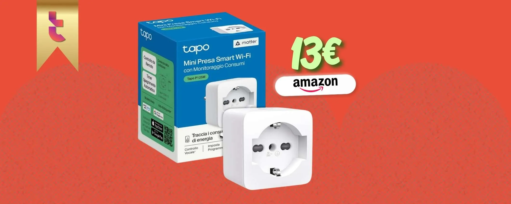 Torna a 13€ la presa smart di TAPO che rende casa di ultima generazione
