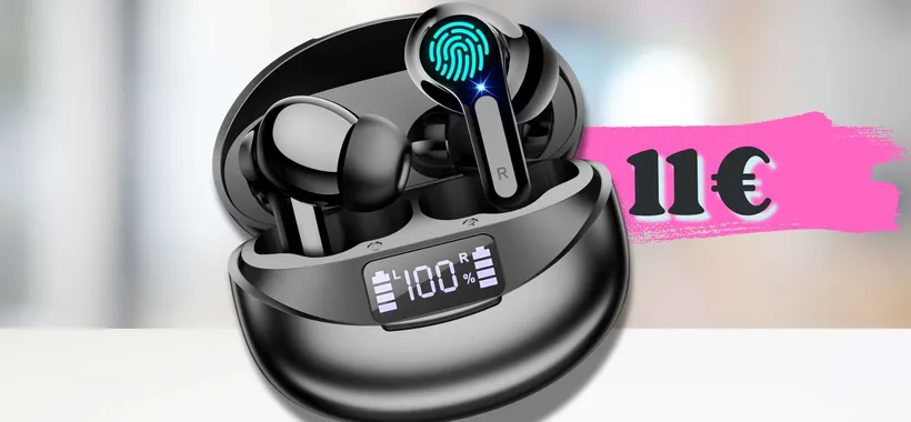 Auricolari Bluetooth 5.3 costano 11€ ma fanno il BAFFO a marchi TOP