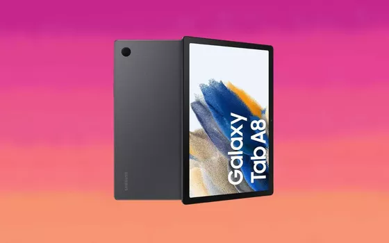 Samsung Galaxy Tab A8 il tablet oggi è ancora più economico: risparmi quasi 100€
