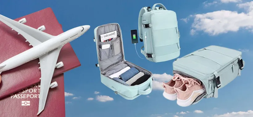 Sembra uno zaino, ma è un bagaglio: NON PAGARE più extra in aereo (39€)