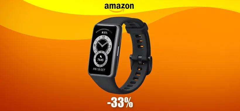Huawei Band 6: BENESSERE e NOTIFICHE sempre sotto controllo (39€)