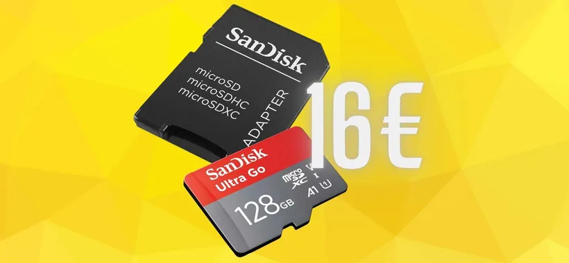 SanDisk Ultra Go: scheda microSD ultra-veloce da 128GB a soli 16€