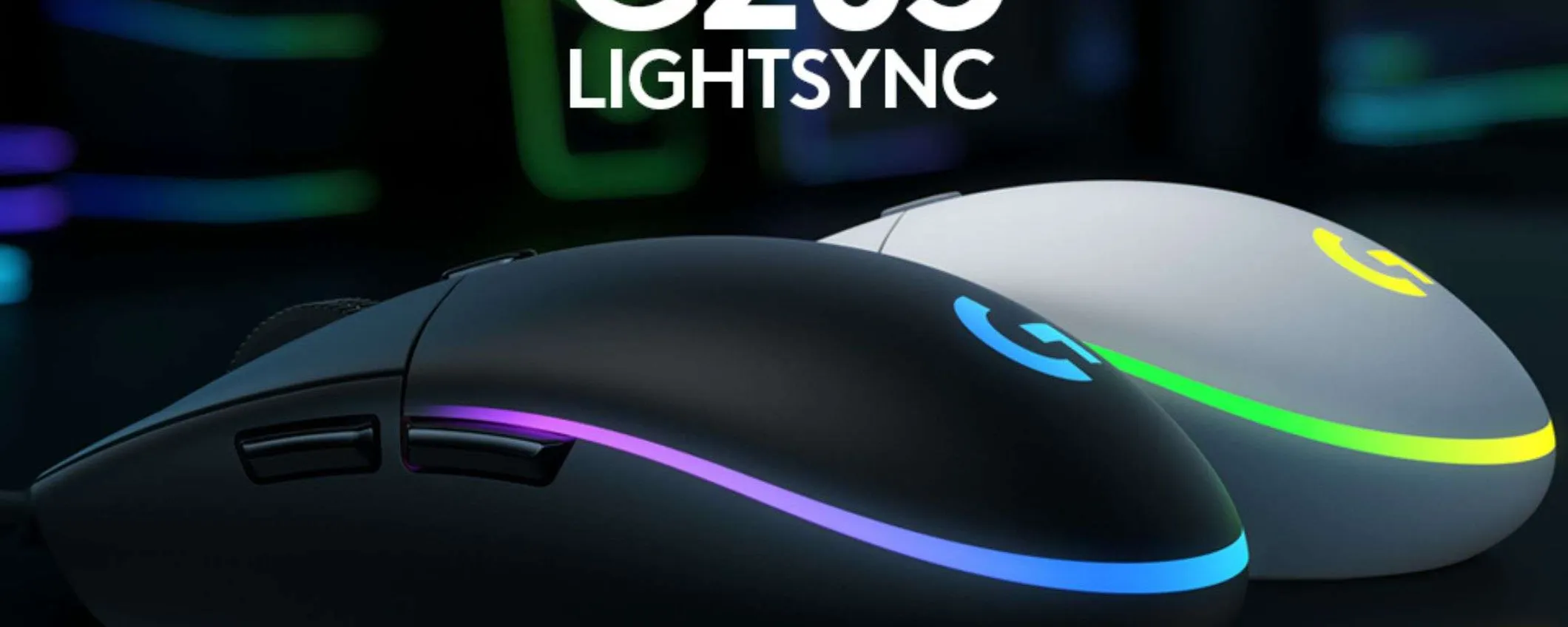 ECONOMICO ma VERSATILE: il mouse da gaming Logitech G203 Lightsync ad APPENA 24€