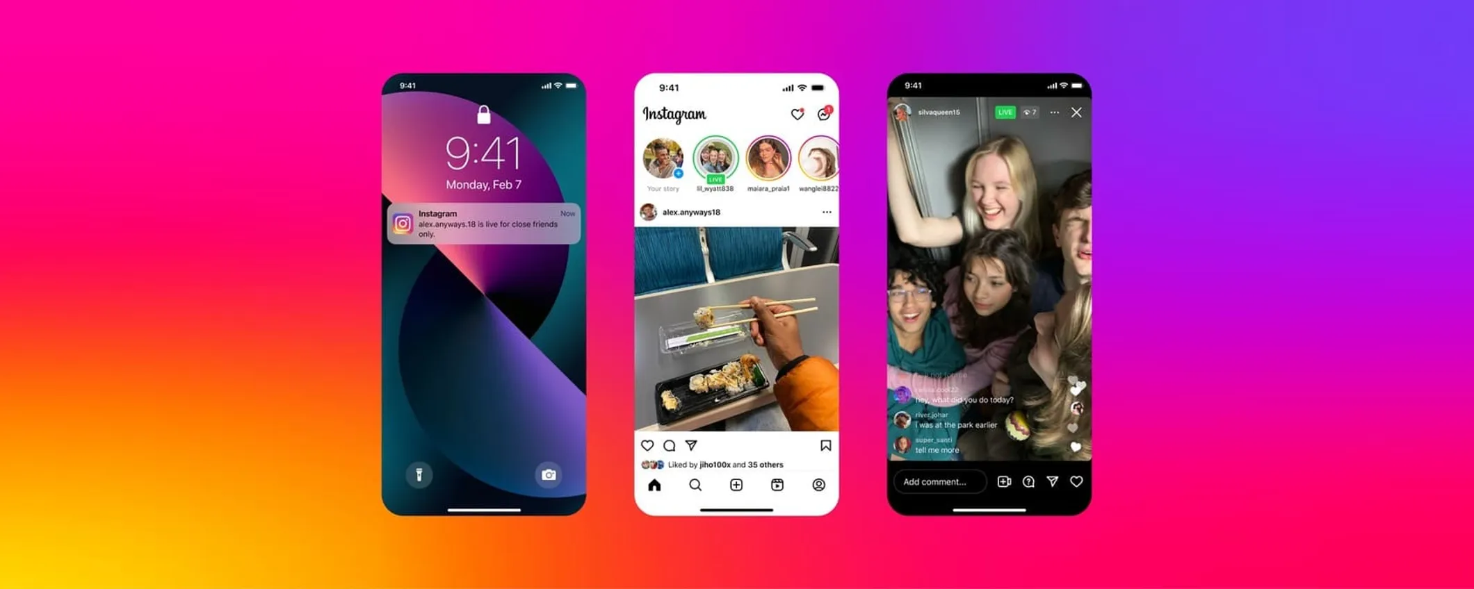Instagram lancia le dirette PRIVATE, solo per gli amici più stretti