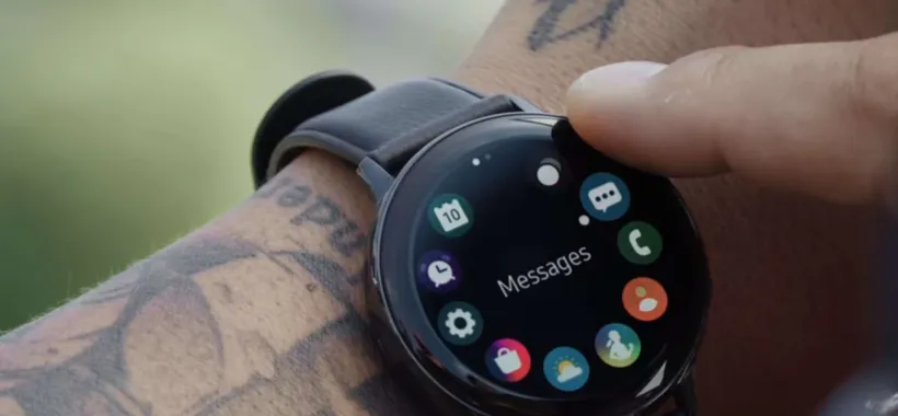 Galaxy Watch Active 2: ghiera touch di default