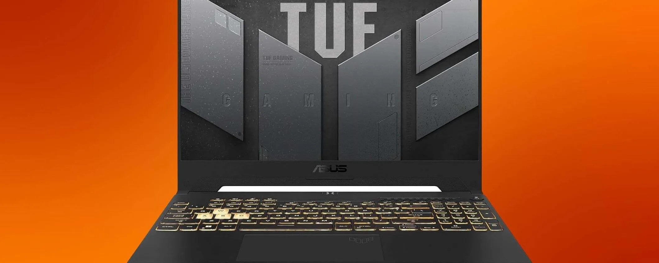 ASUS TUF Gaming F15, maxi-sconto 29%: RTX 4060, RAM 16GB e SSD 1TB