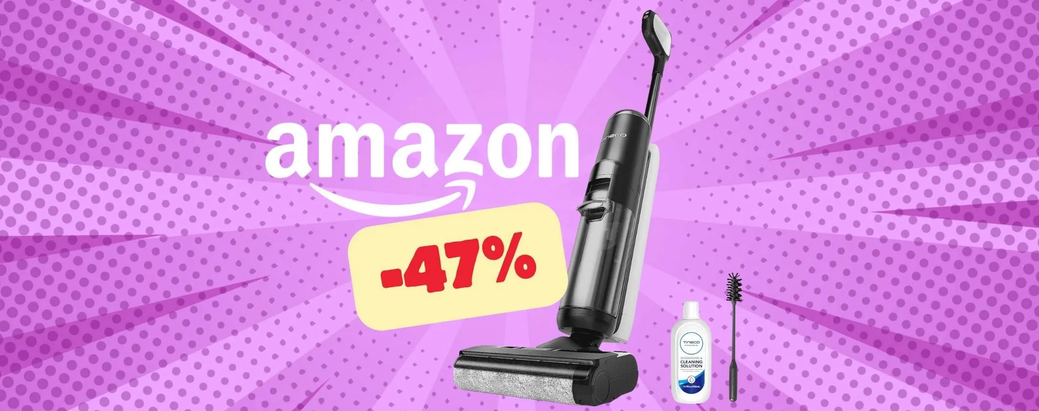 Tineco FLOOR ONE S5 al minimo storico: aspira e lava in una passata (-47%)