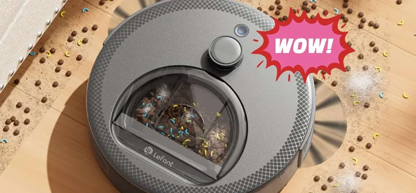 Robot aspirapolvere lavapavimenti che costa poco e offre tanto: LEFANT M330Pro