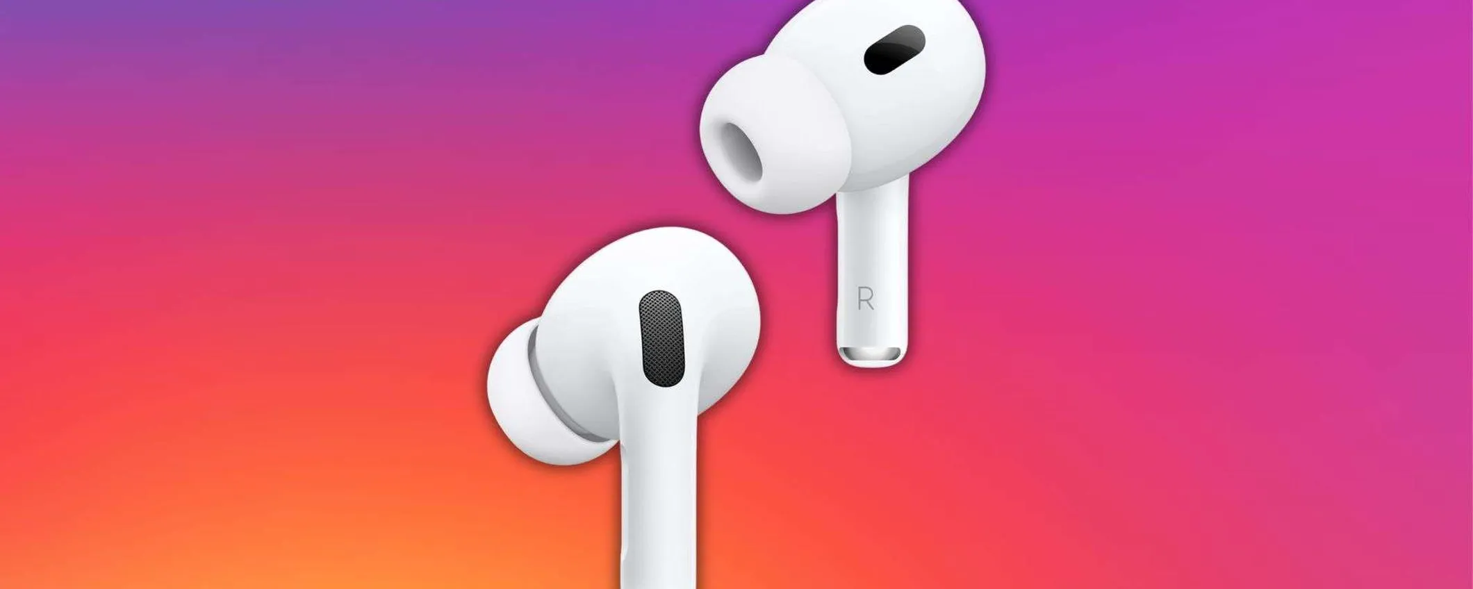 Apple AirPods Pro 2 in super offerta: oggi risparmi il 22%