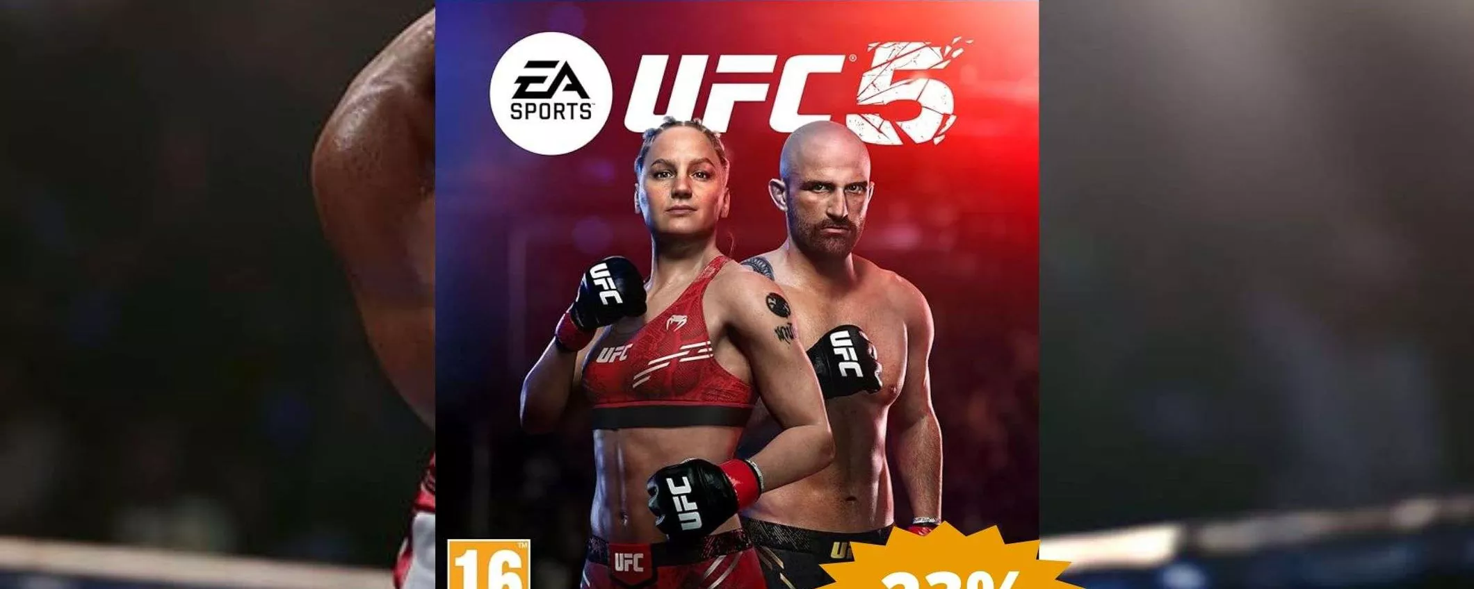 EA SPORTS UFC 5 per PS5: SUPER sconto del 23% su Amazon