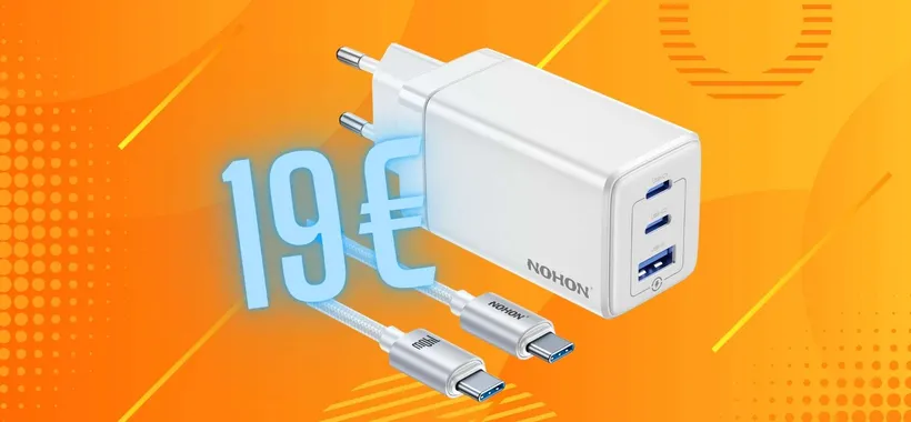 Caricatore USB con ricarica super da 140W e tripla uscita ora al 50%
