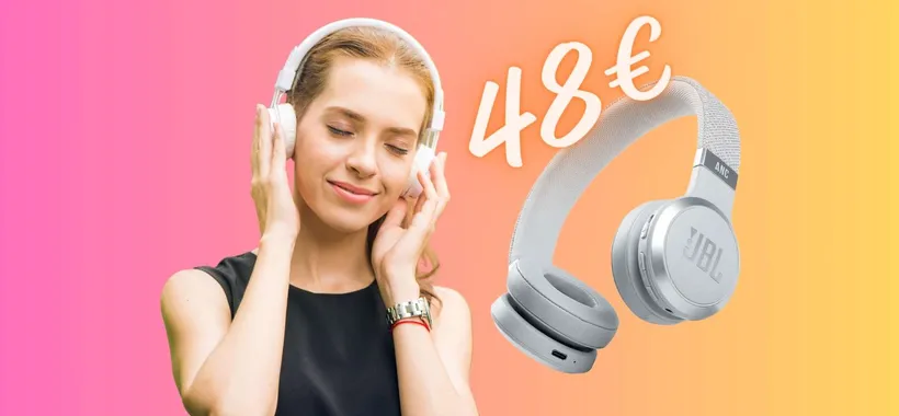 JBL LIVE 460NC: cuffie wireless d'ECCELLENZA al PREZZO più BASSO