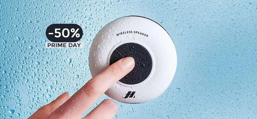 Cassa Bluetooth impermeabile con ventosa: ora a metà prezzo (9€)