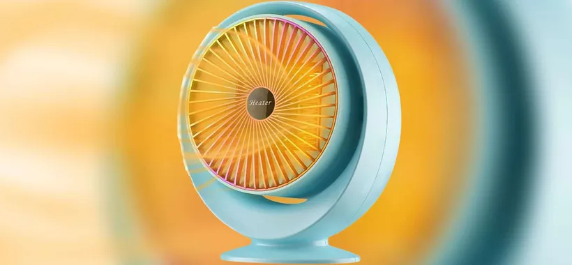Stufa compatta di design a 16€ su Amazon: bellissima, CALDA a BASSO consumo