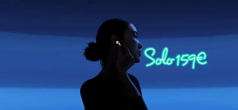 Apple AirPods 4 con Cancellazione Rumore a soli 159€ con la Festa delle Offerte Prime