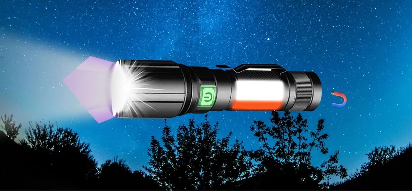 Piccola, potente come un FARO, economica: torcia LED ricaricabile