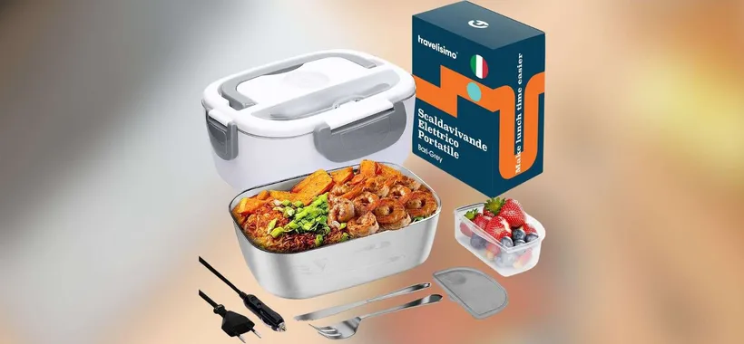 La schiscetta elettrica che scalda il cibo: genialata in sconto su Amazon