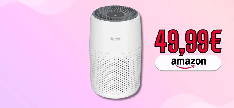 LEVOIT purificatore aria HEPA e dici addio alle allergie con 50€