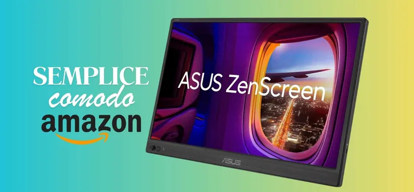 ASUS ZenScreen: il monitor portatile che semplifica tutto oggi a un prezzaccio