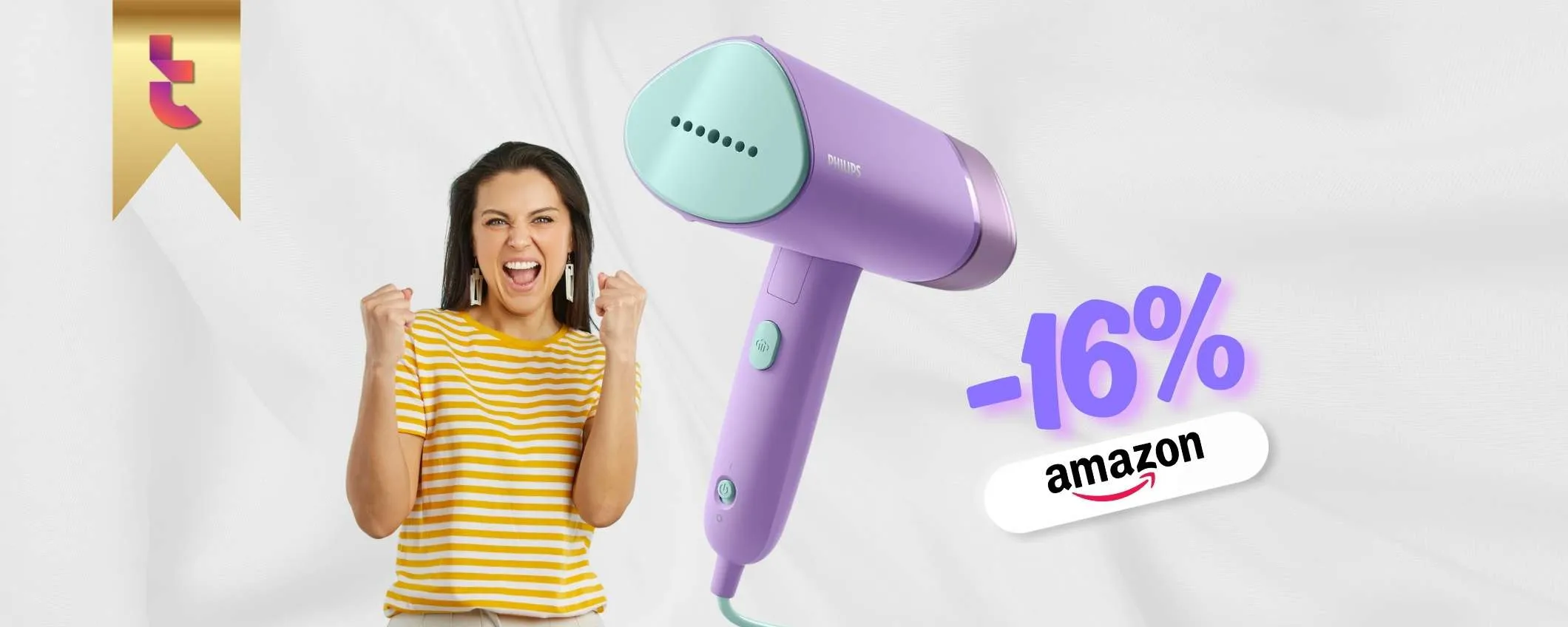 Philips Streamer è il sistema più semplice che esista per stirare (in sconto)